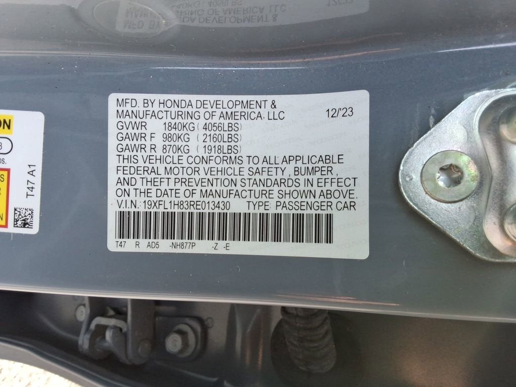 2024 Honda Civic Hatchback Sport Touring