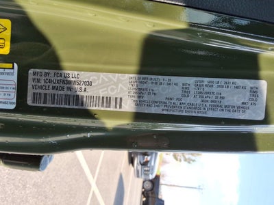 2021 Jeep Wrangler Unlimited Rubicon 4x4