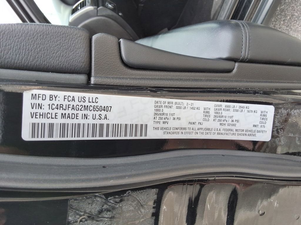 2021 Jeep Grand Cherokee Laredo X 4x4