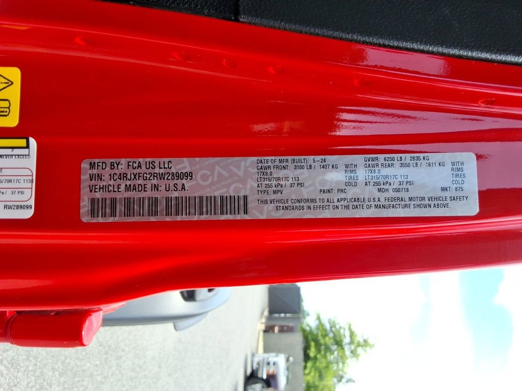 2024 Jeep Wrangler 4-Door Rubicon 4x4