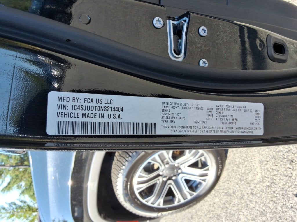 2022 Jeep Wagoneer Series III 4x2