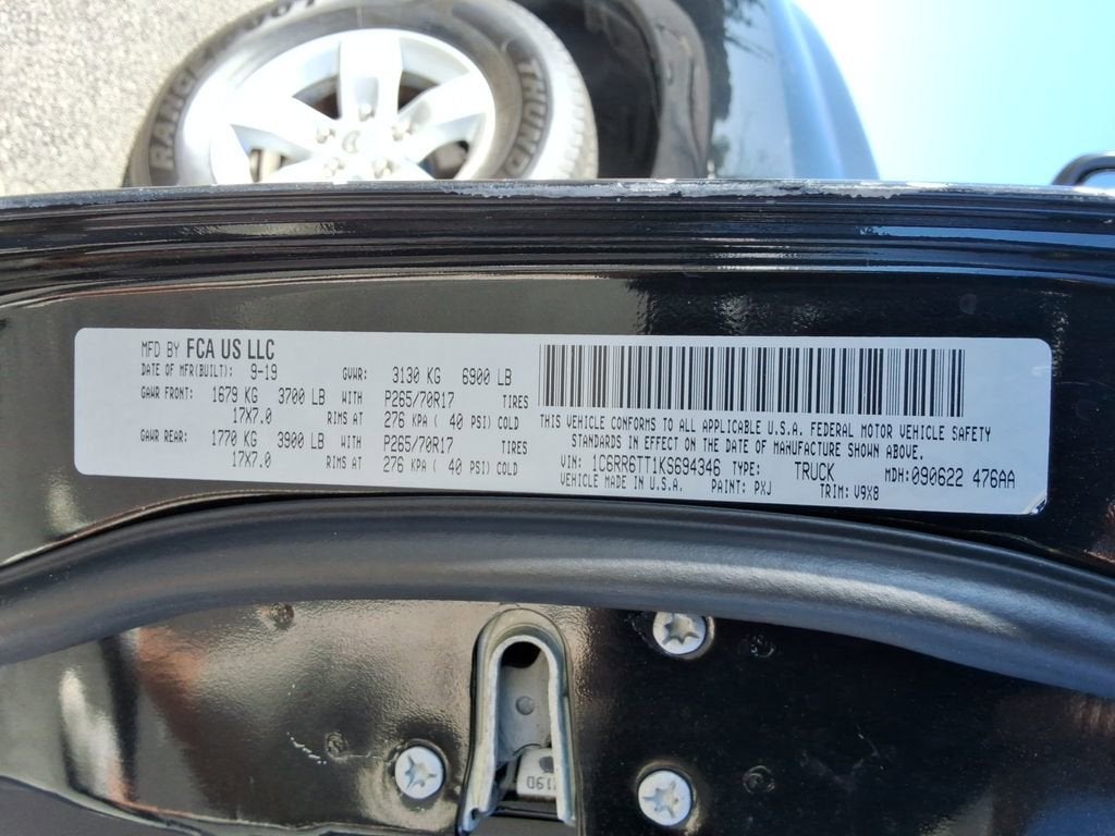 2019 RAM 1500 Classic SLT Crew Cab 4x2 6'4" Box