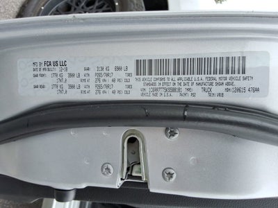 2019 RAM 1500 Classic SLT Crew Cab 4x4 6'4" Box