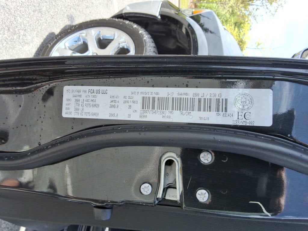 2017 RAM 1500 Laramie