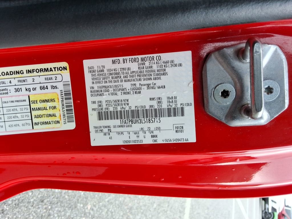 2020 Ford Mustang EcoBoost Premium Convertible