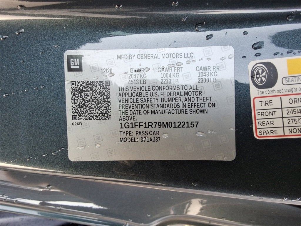 2021 Chevrolet Camaro 1SS