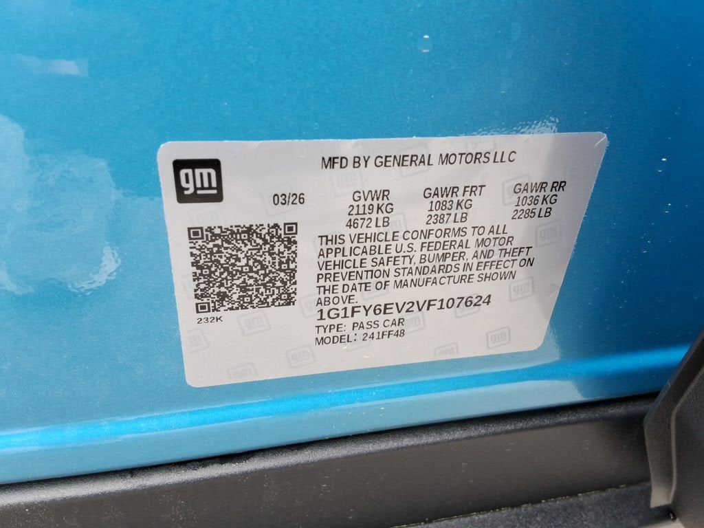 2027 Chevrolet Bolt LT