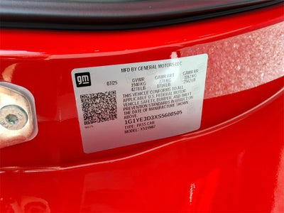 2025 Chevrolet Corvette Z06 2LZ