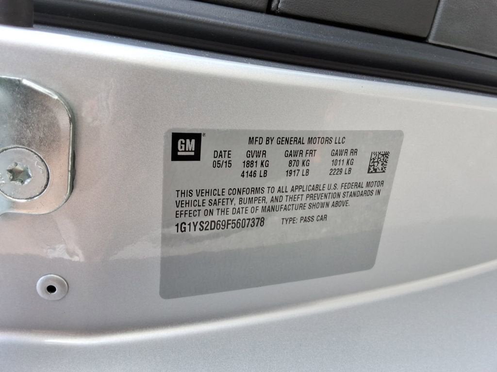 2015 Chevrolet Corvette Z06 Z06 2LZ