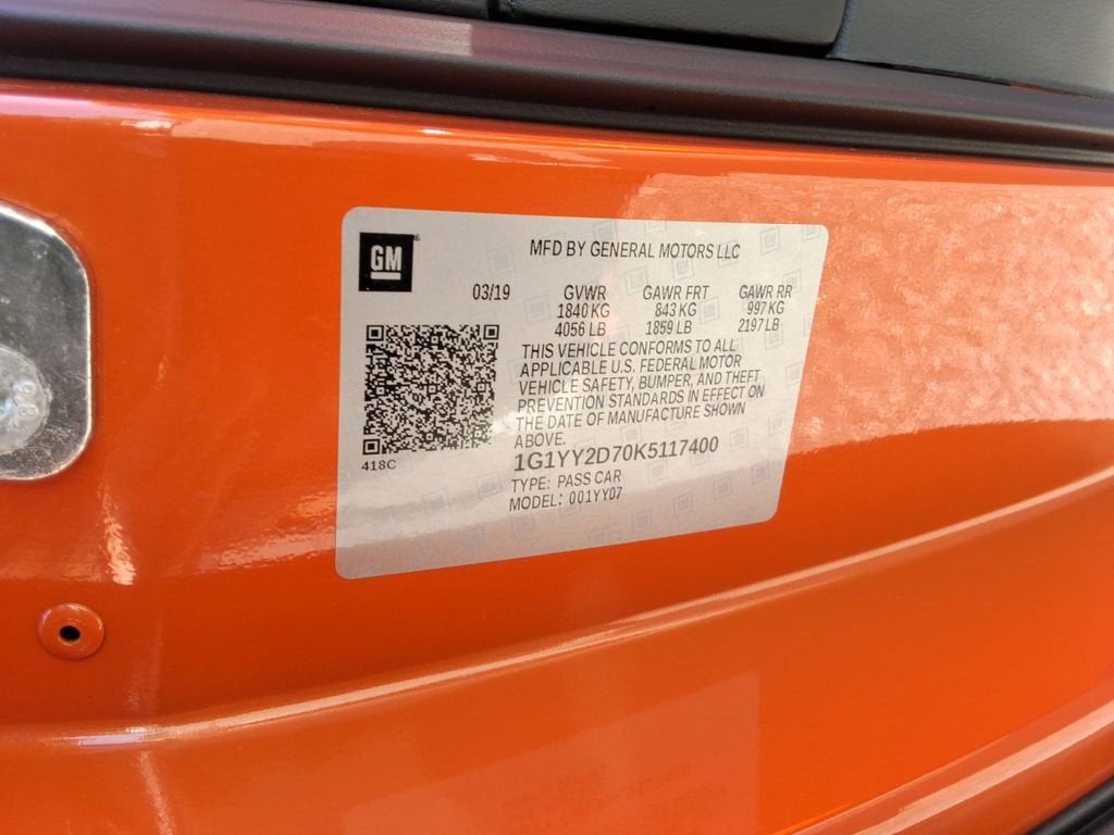 2019 Chevrolet Corvette Grand Sport Grand Sport 2LT