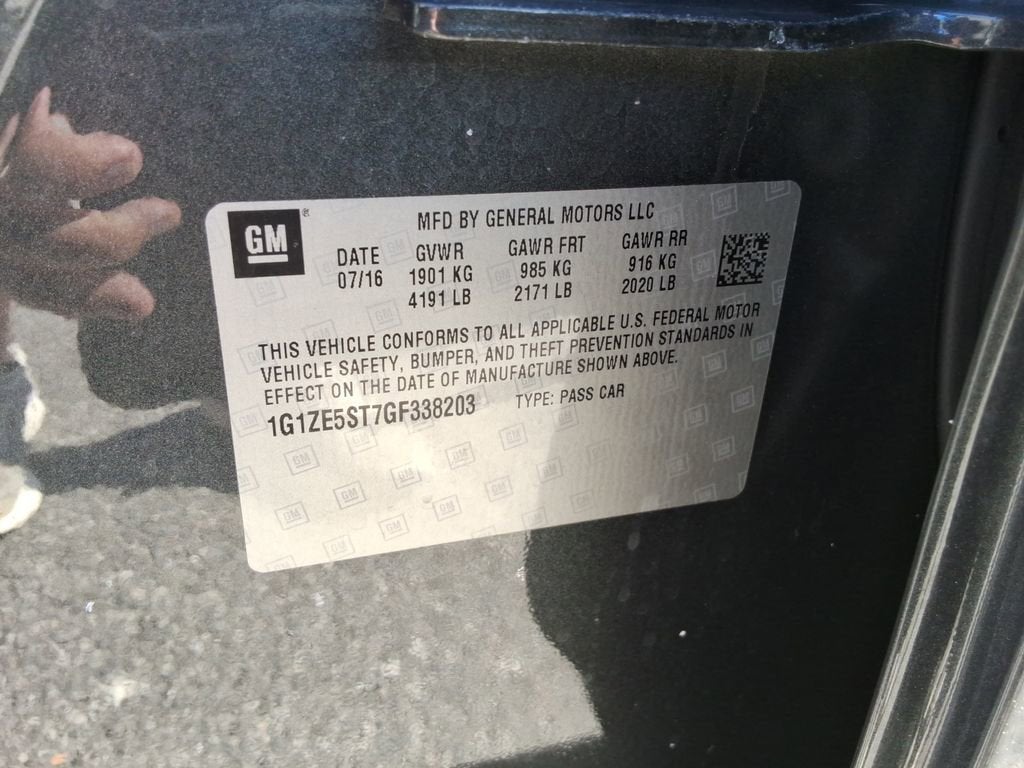 2016 Chevrolet Malibu LT