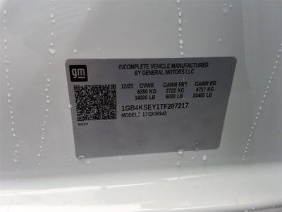 2026 Chevrolet Silverado 3500 HD WT DRW