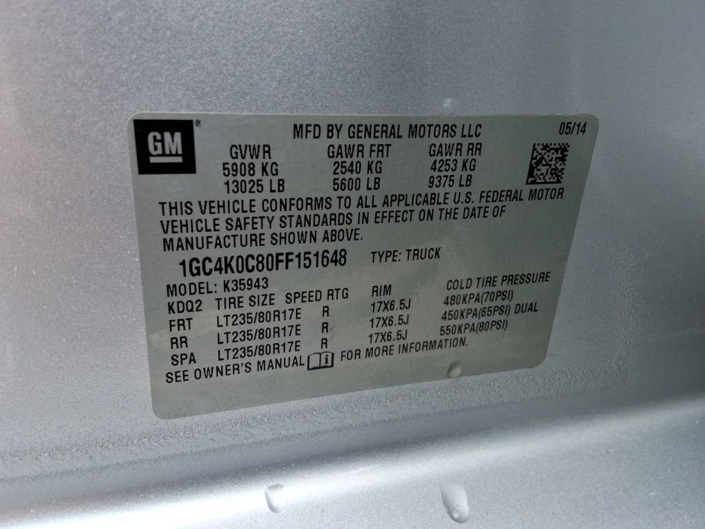 2015 Chevrolet Silverado 3500 HD LTZ