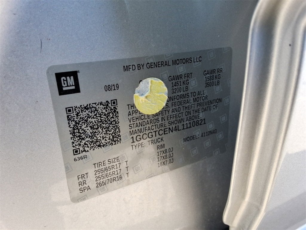 2020 Chevrolet Colorado LT