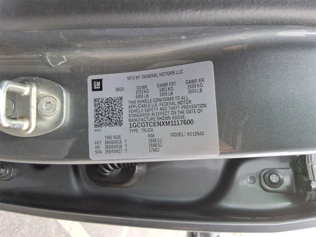 2021 Chevrolet Colorado LT