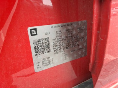 2018 Chevrolet Colorado 4WD ZR2