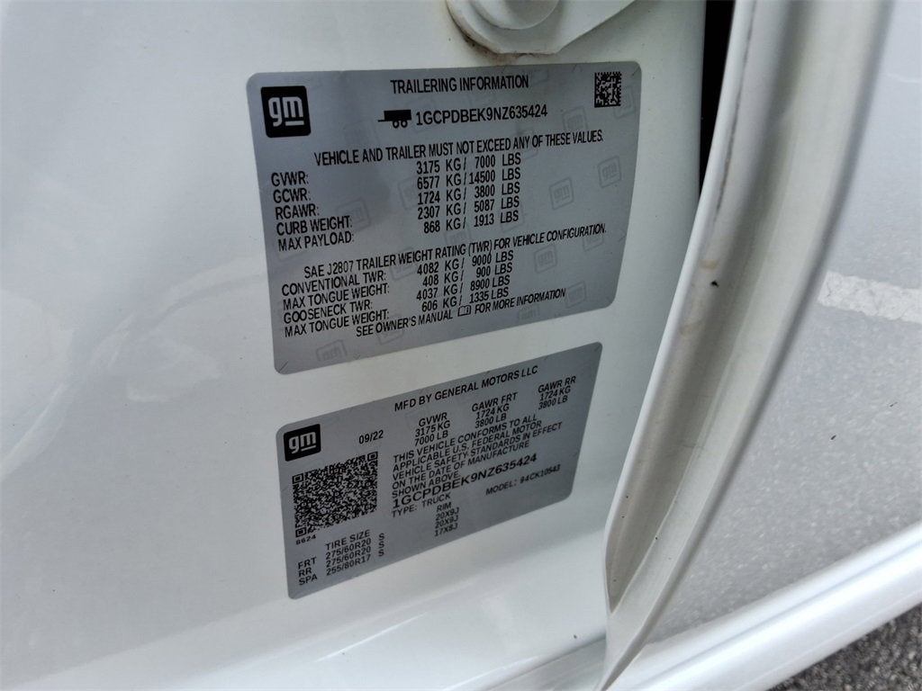 2022 Chevrolet Silverado 1500 Custom