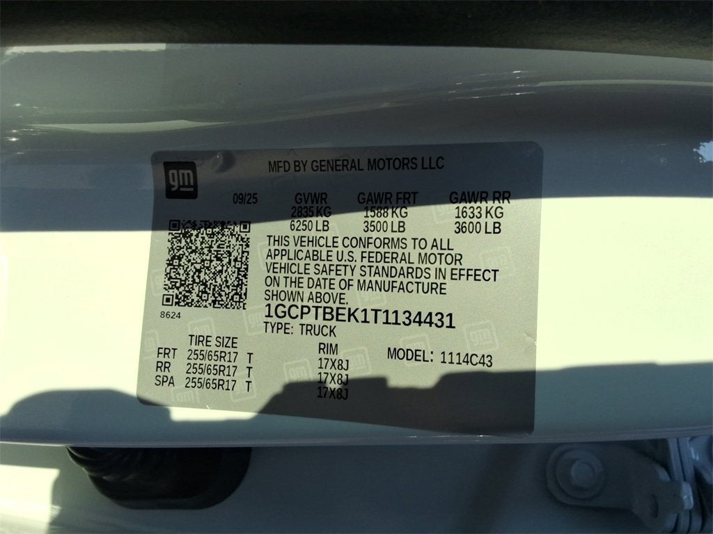 2026 Chevrolet Colorado WT