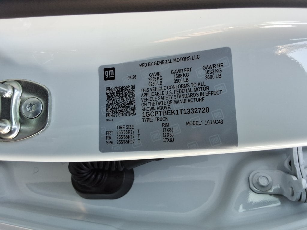 2026 Chevrolet Colorado WT
