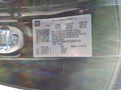 2026 Chevrolet Colorado Z71