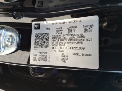2026 Chevrolet Colorado Z71