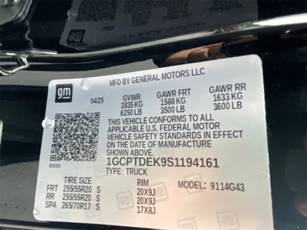 2025 Chevrolet Colorado Z71