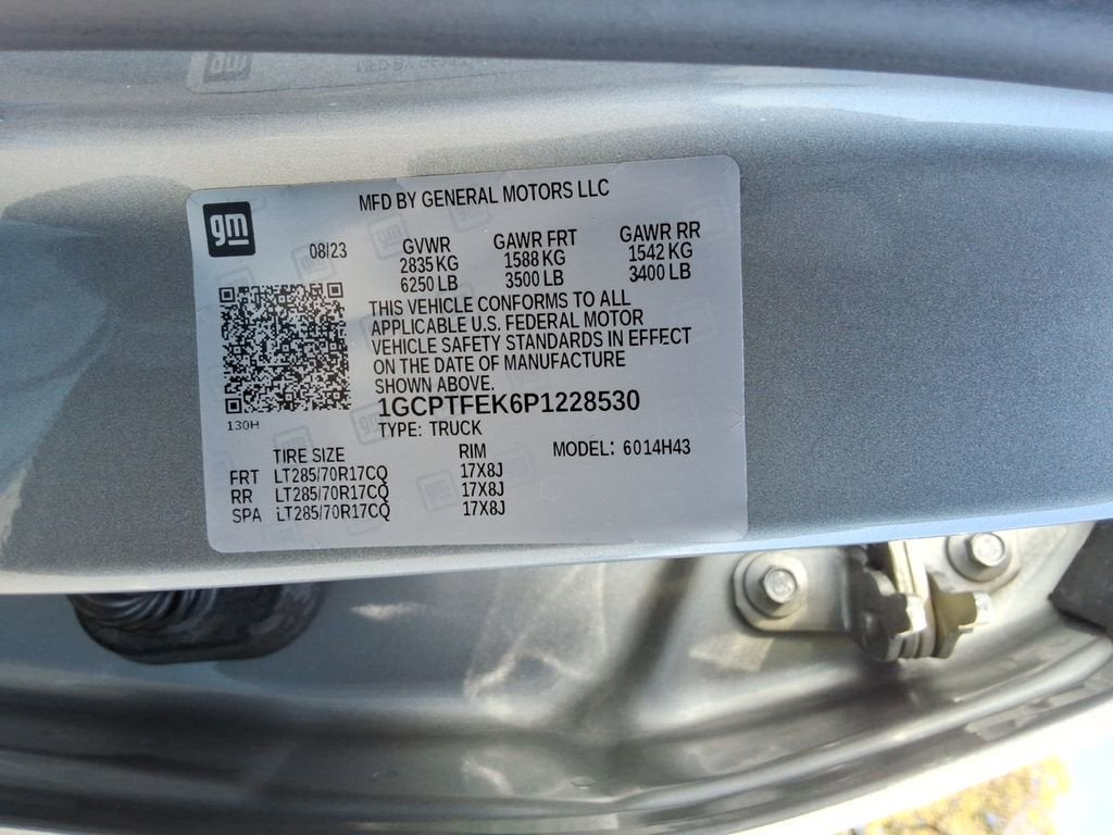 2023 Chevrolet Colorado ZR2