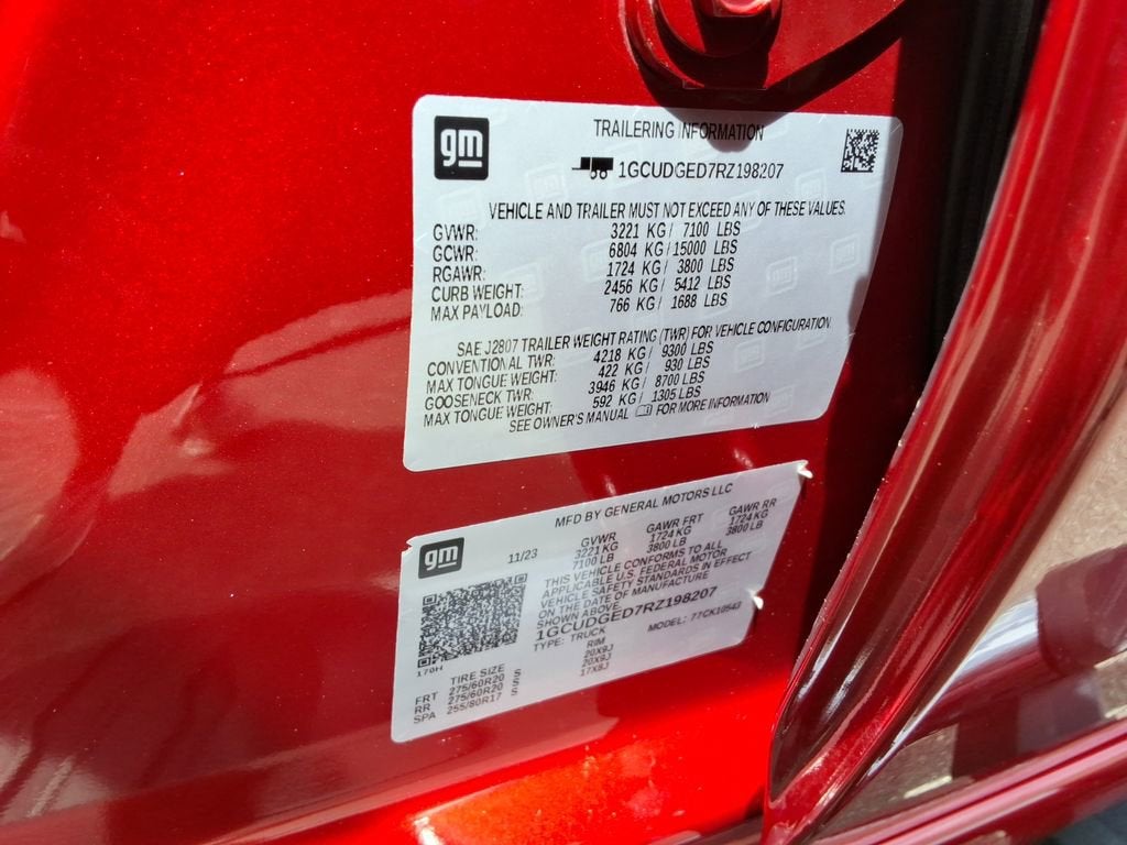 2024 Chevrolet Silverado 1500 LTZ