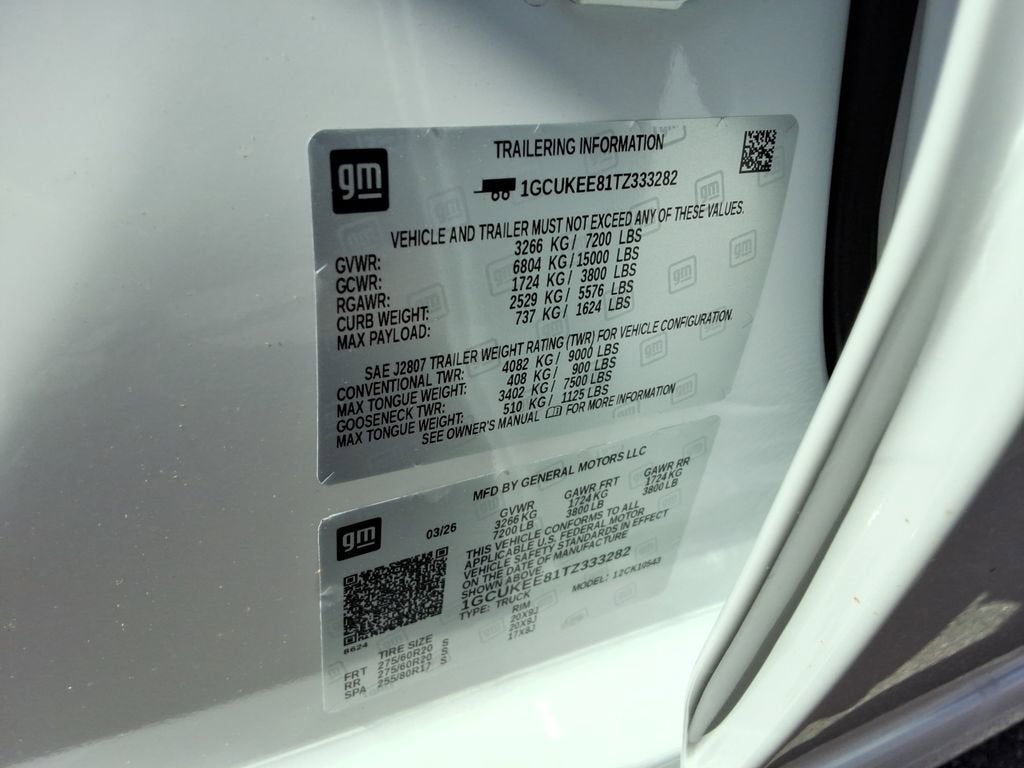2026 Chevrolet Silverado 1500 RST