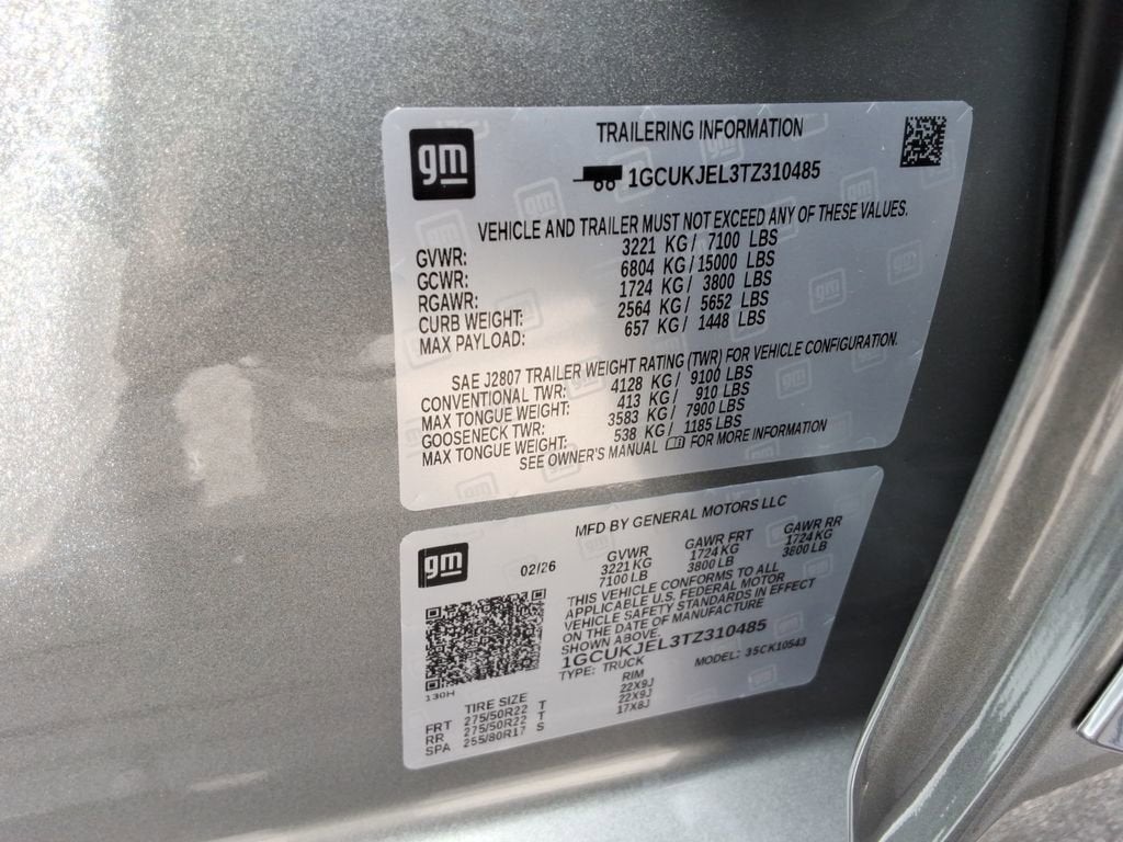 2026 Chevrolet Silverado 1500 High Country