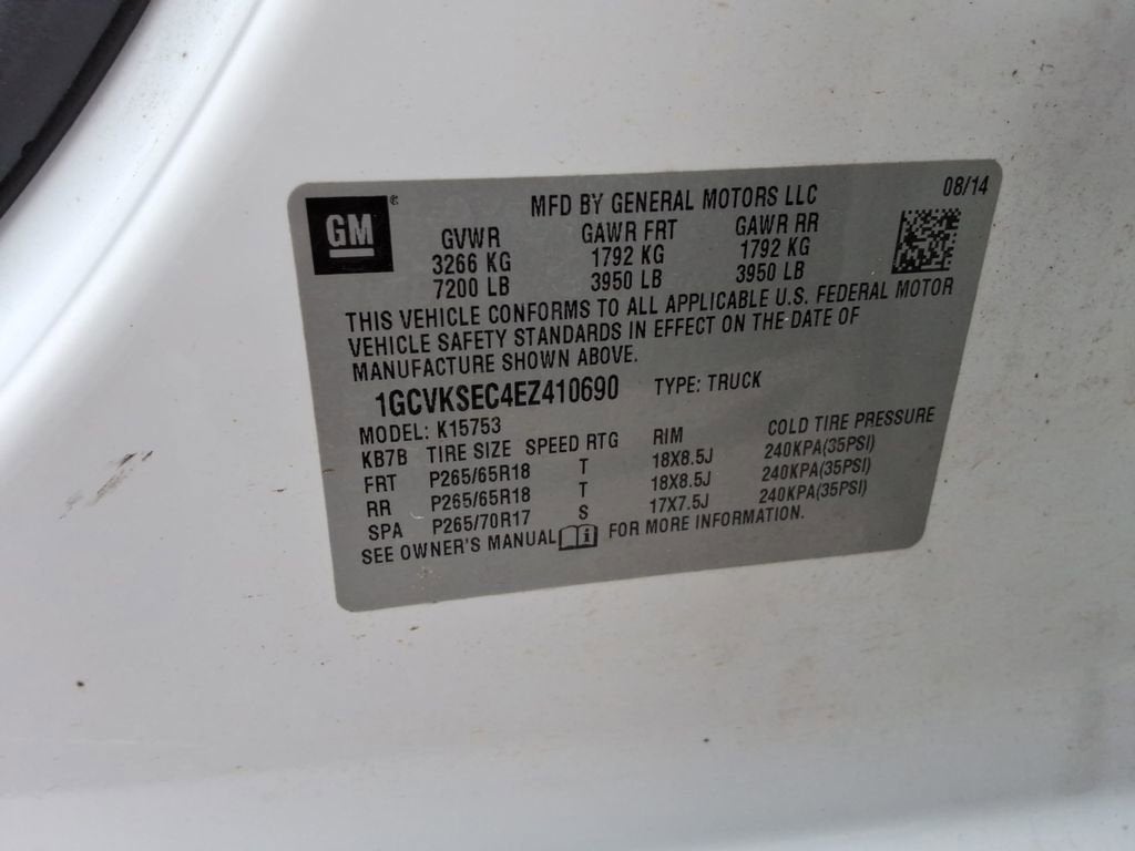 2014 Chevrolet Silverado 1500 LTZ