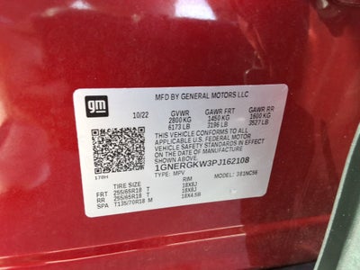 2023 Chevrolet Traverse LT Cloth