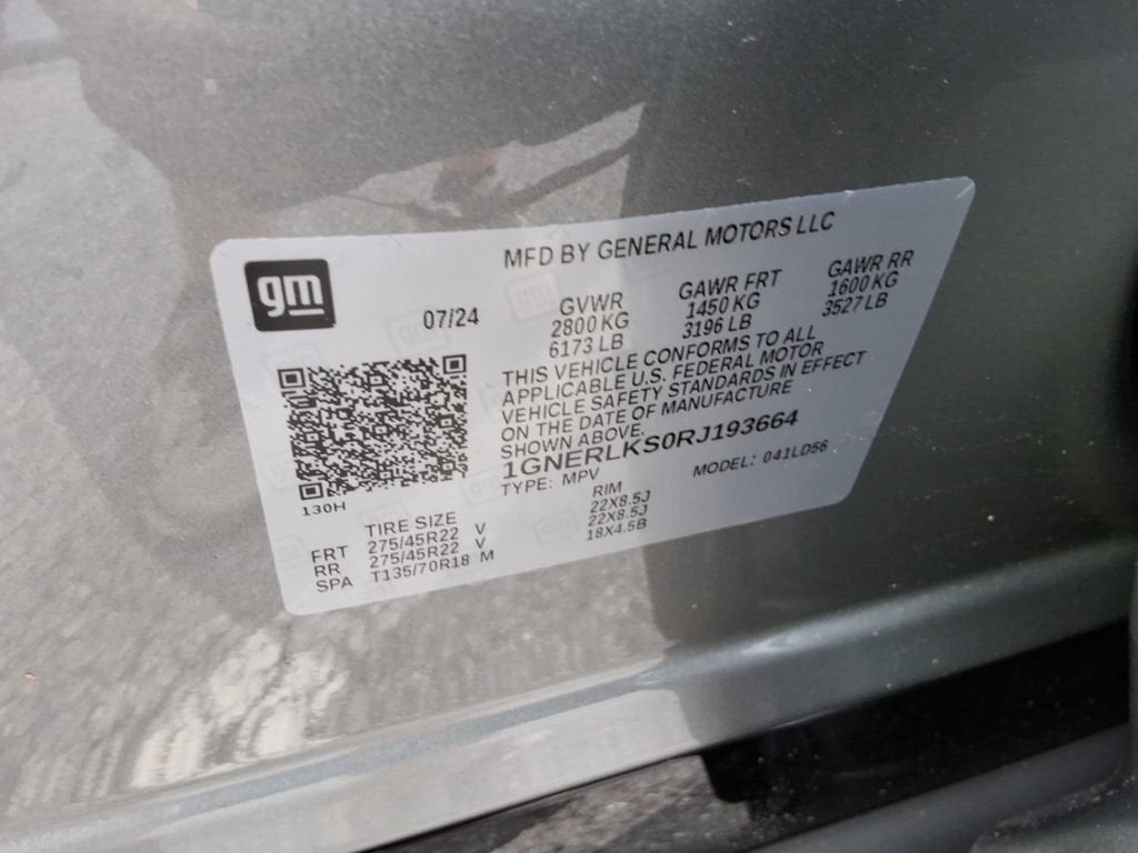 2024 Chevrolet Traverse RS