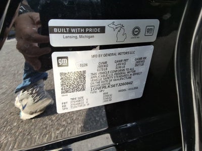 2026 Chevrolet Traverse RS