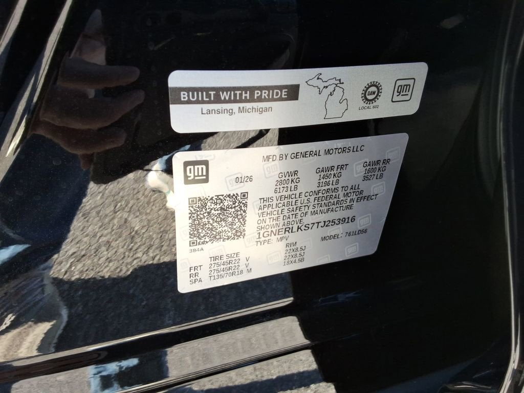 2026 Chevrolet Traverse RS