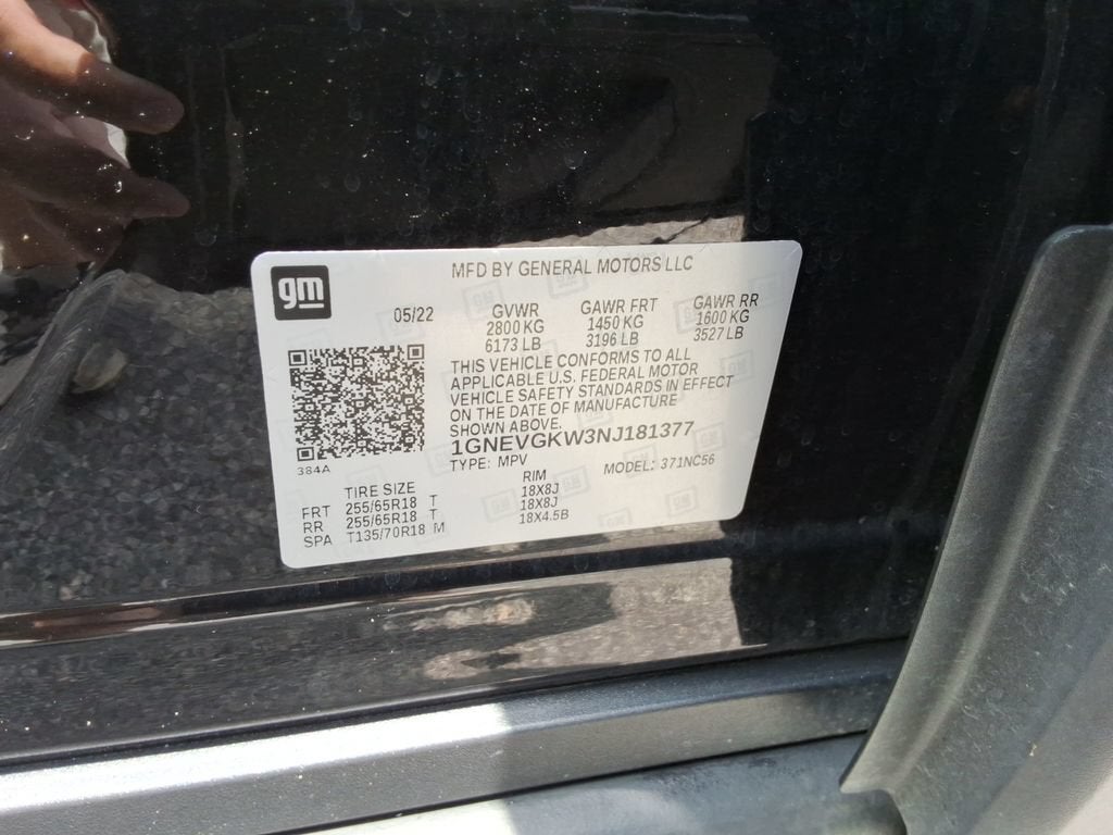 2022 Chevrolet Traverse LT Cloth