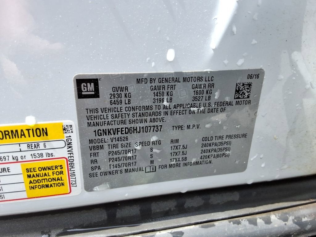 2017 Chevrolet Traverse LS