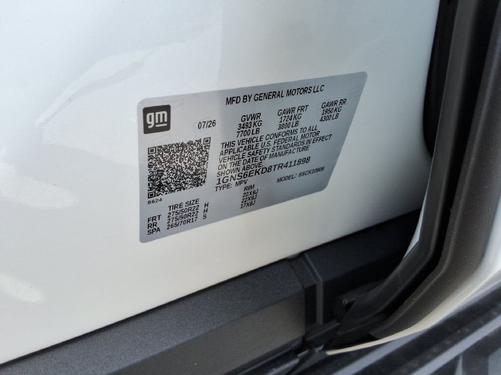 2026 Chevrolet Suburban RST