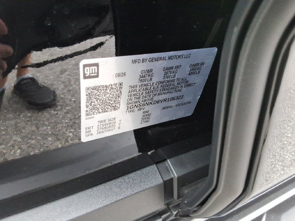 2027 Chevrolet Tahoe LT
