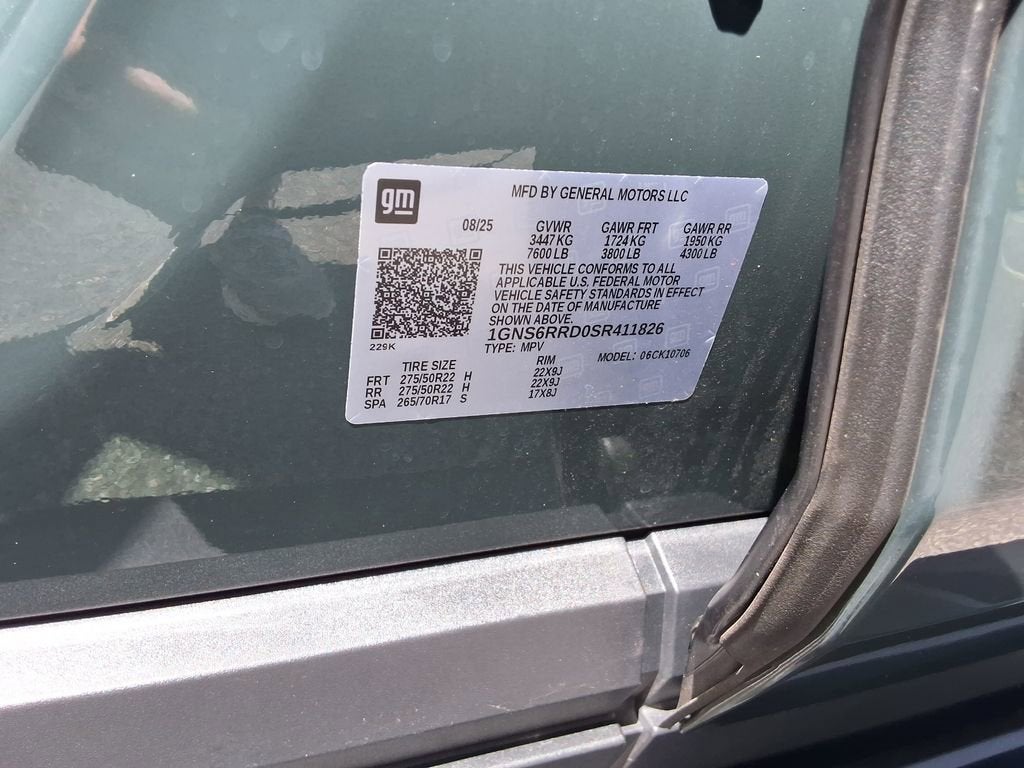 2025 Chevrolet Tahoe RST