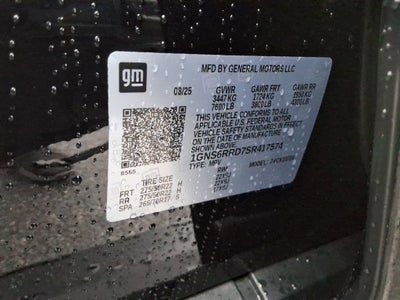 2025 Chevrolet Tahoe RST