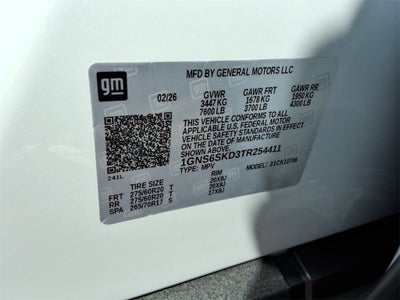 2026 Chevrolet Tahoe Premier