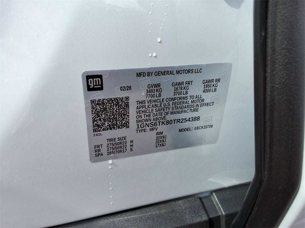 2026 Chevrolet Tahoe High Country