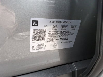 2026 Chevrolet Tahoe High Country