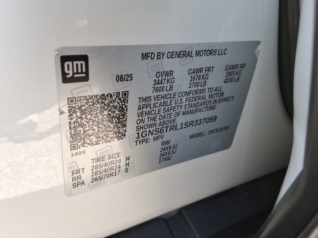 2025 Chevrolet Tahoe High Country