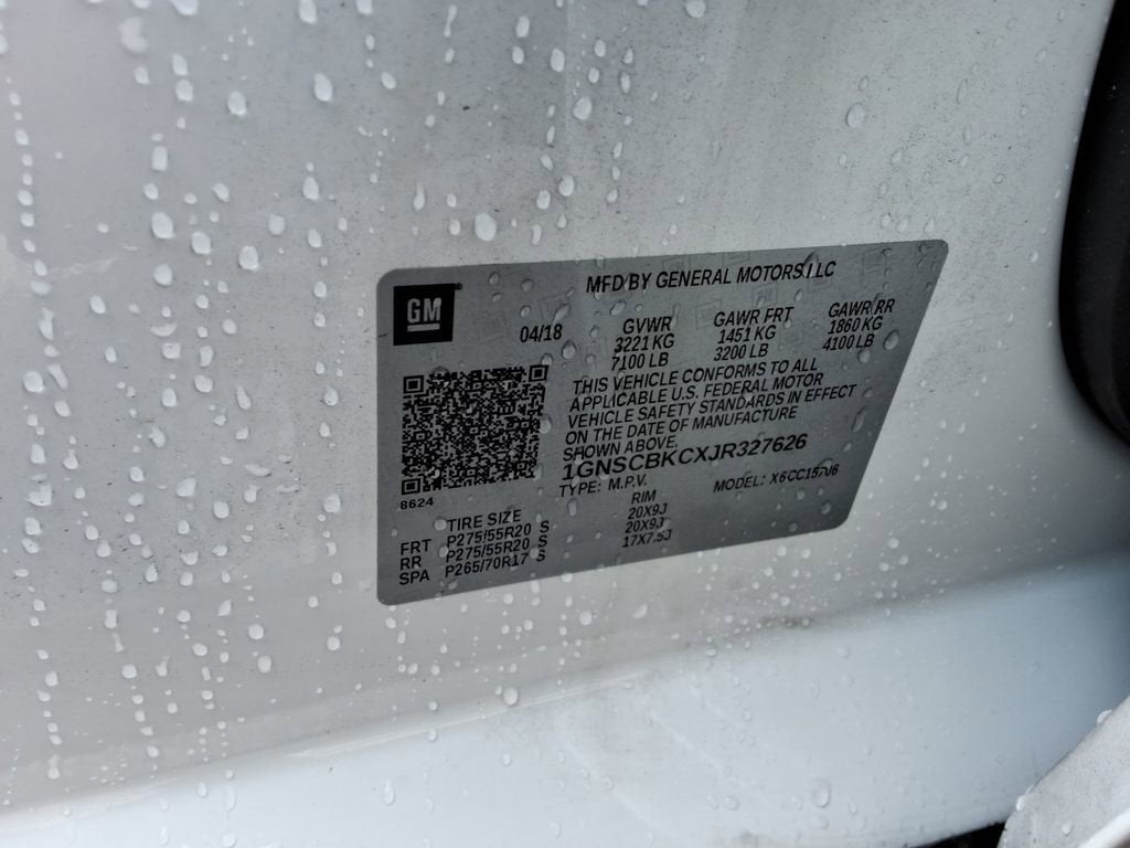 2018 Chevrolet Tahoe LT