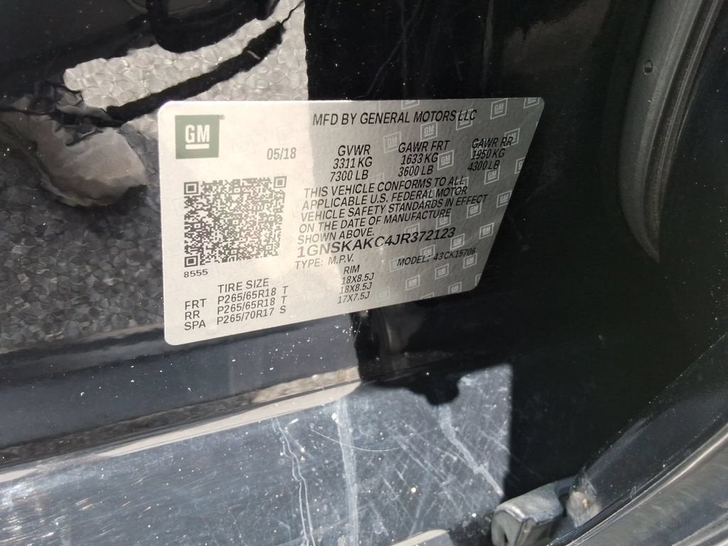 2018 Chevrolet Tahoe LS