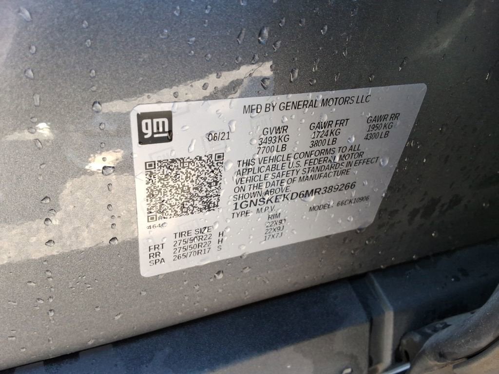 2021 Chevrolet Suburban RST