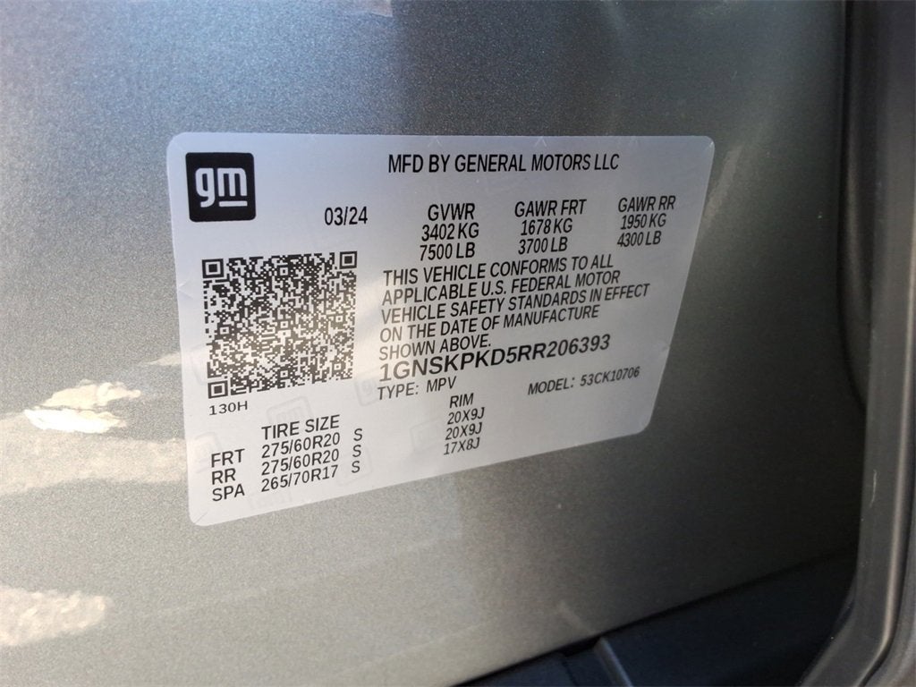 2024 Chevrolet Tahoe Z71