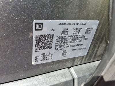 2022 Chevrolet Tahoe RST